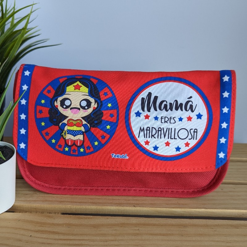 Estuche neceser "Mamá Eres Maravillosa"