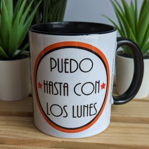 Taza viuda negra kawaii