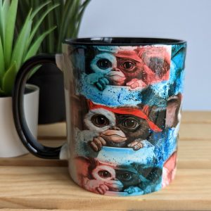 Taza Gizmo los Gremlins – Negra