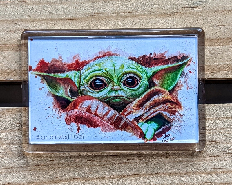 imán Grogu baby yoda
