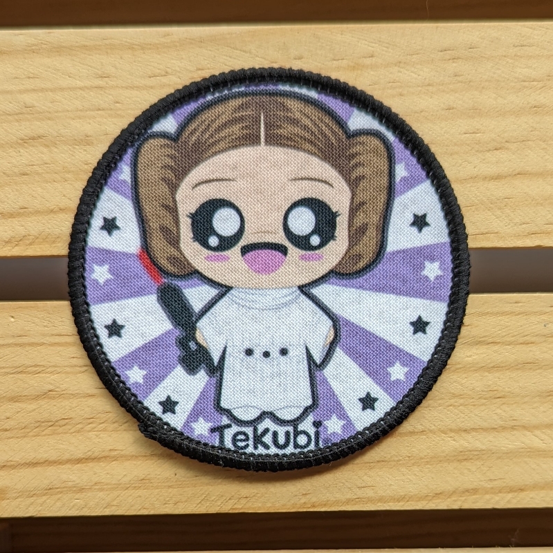 parche adhesivo leia