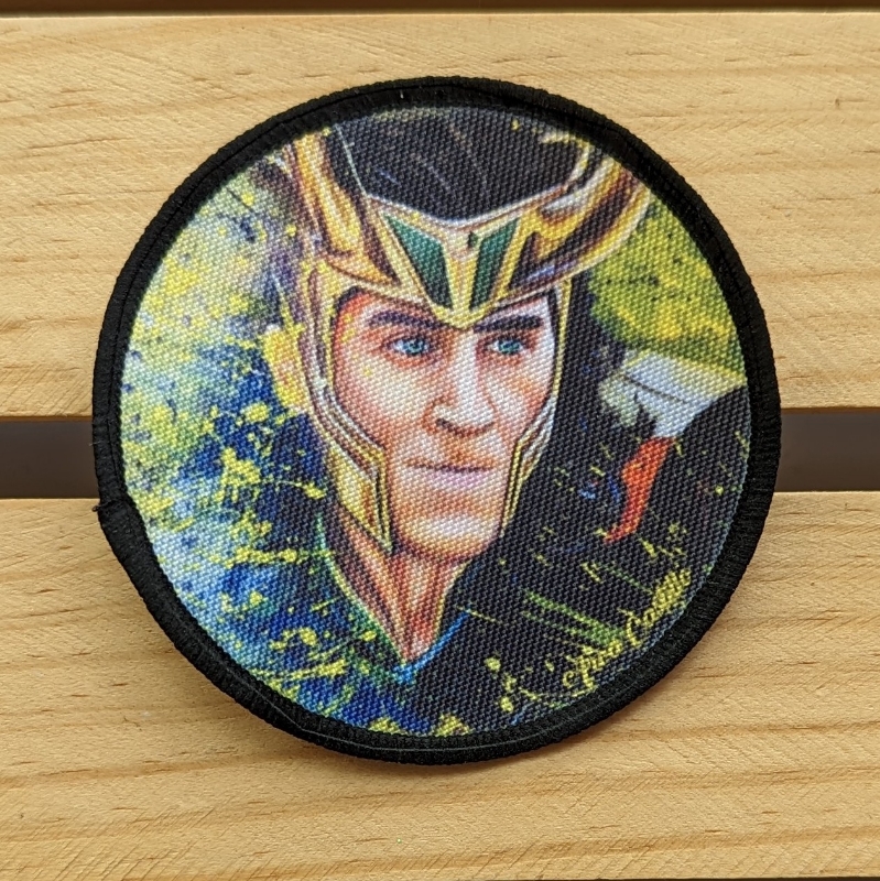Parche inspirado en Loki