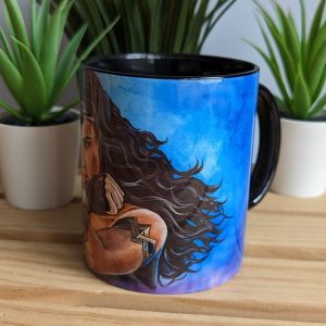Taza Wonder Woman – Negra