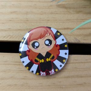 Chapa Viuda Negra Kawii