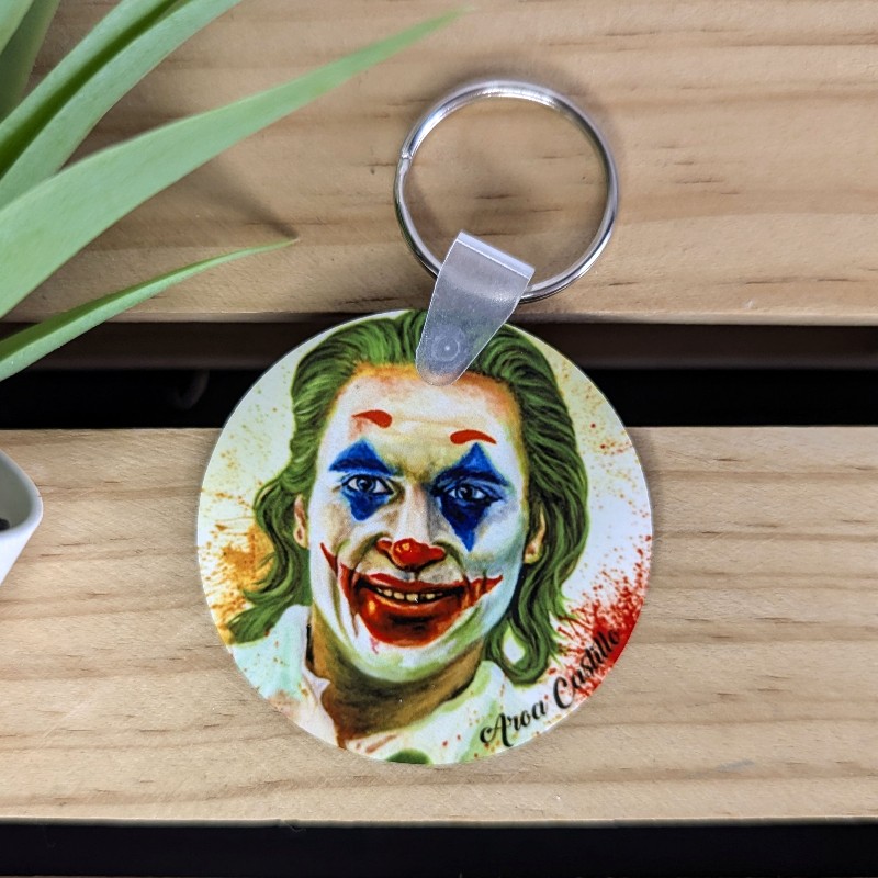 Llavero Joker madera