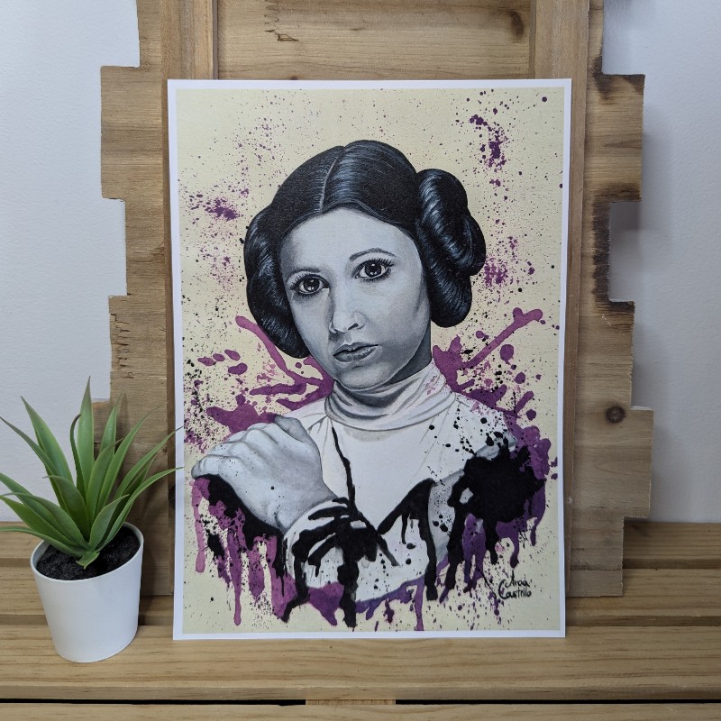 Lámina Princesa Leia