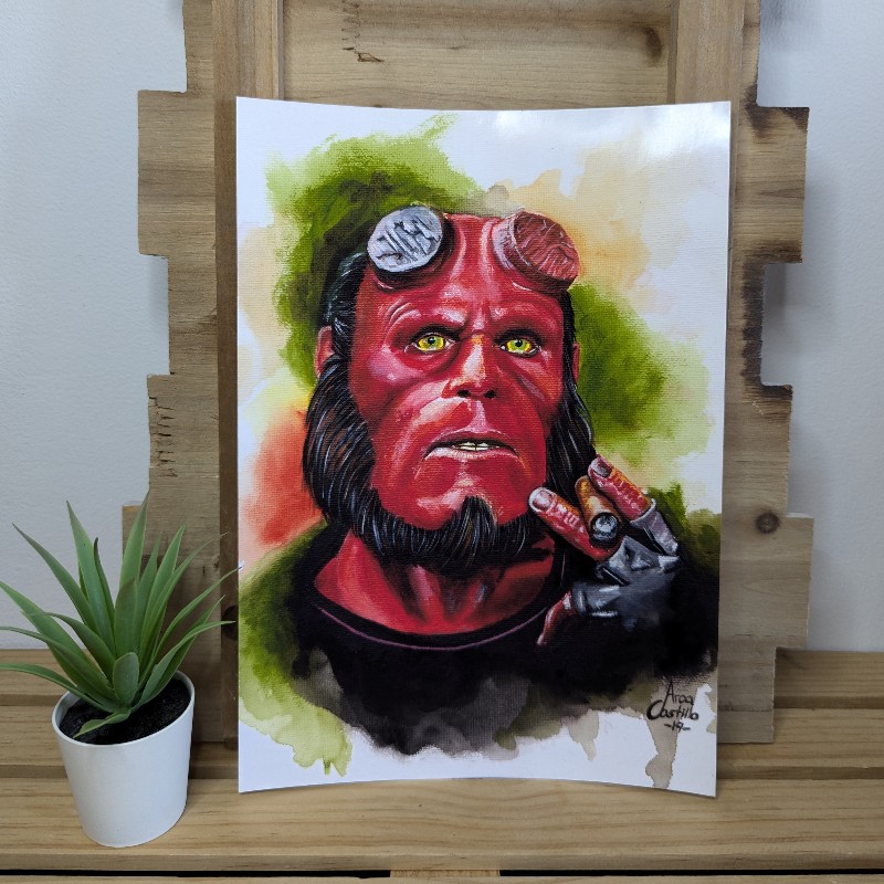 Lámina Hellboy