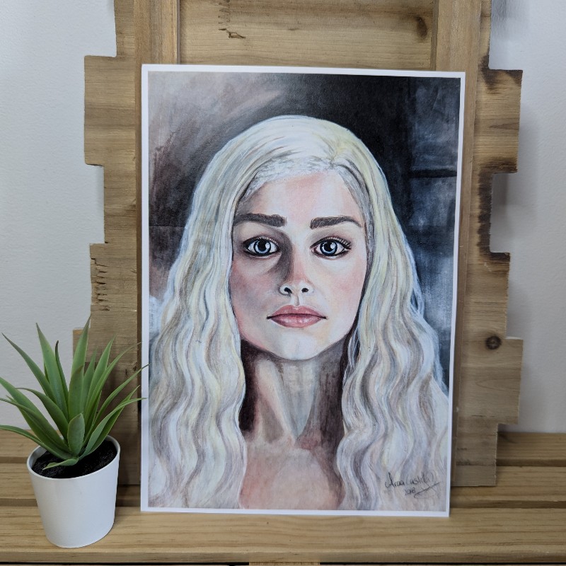 Lámina Daenerys Tragaryen