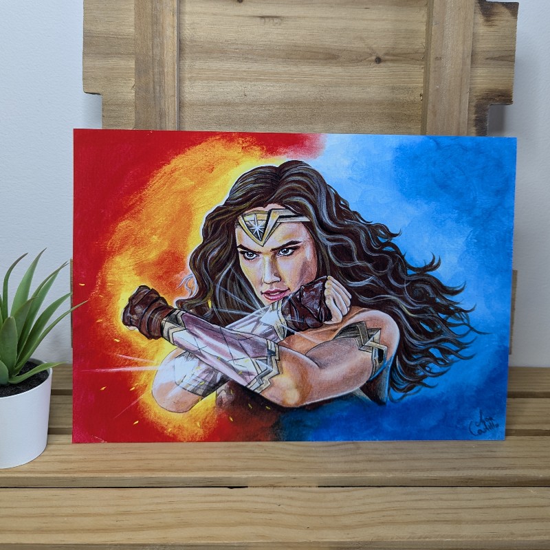 Lámina Wonder Woman