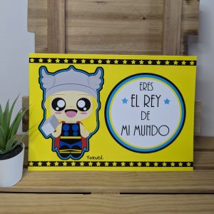 Lámina Thor kawaii