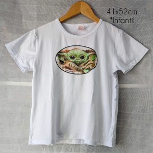 Camiseta Grogu – 41x52cm Infantil