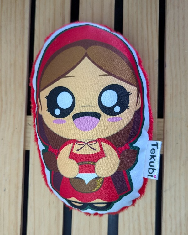 Cojín Caperucita kawaii