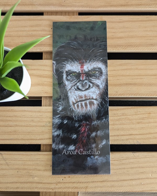 Marcapáginas cesar simio