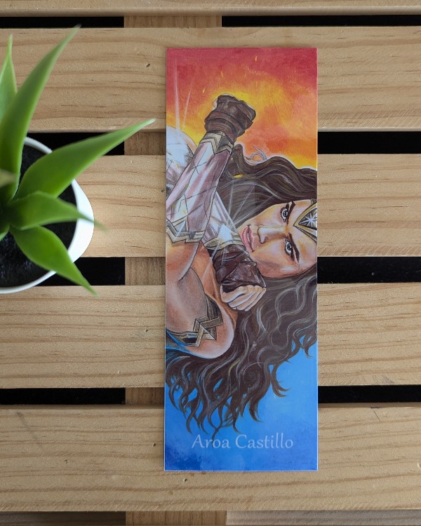 Marcapáginas wonder woman