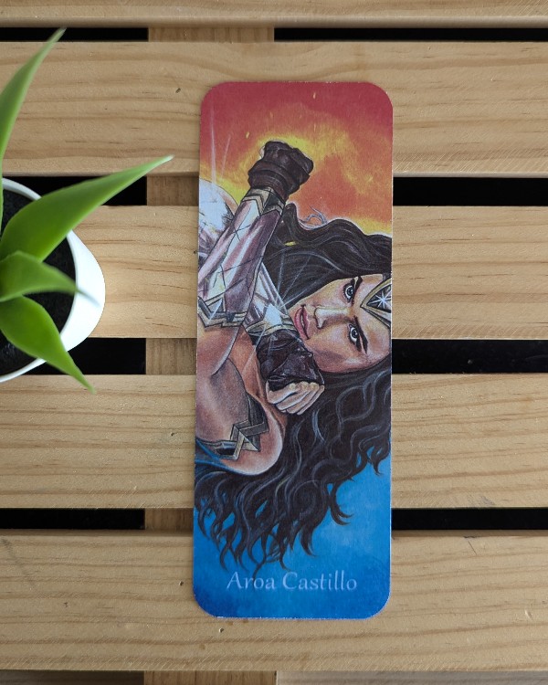 Marcapáginas wonder woman