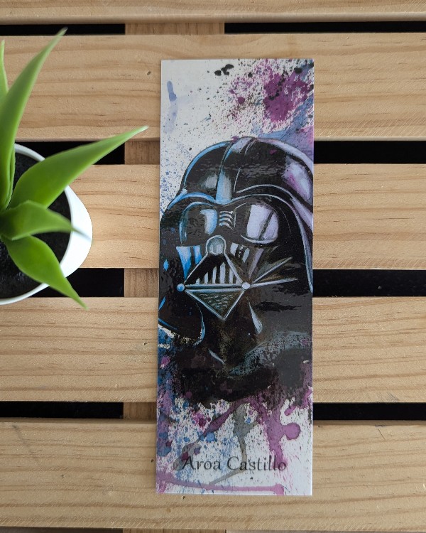 Marcapáginas darth vader