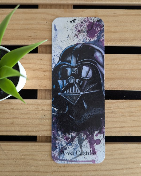 Marcapáginas darth vader