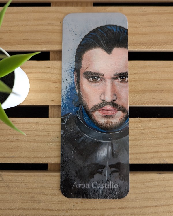 Marcapáginas jon nieve