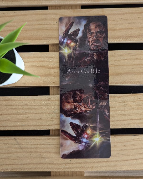 Marcapáginas ironman