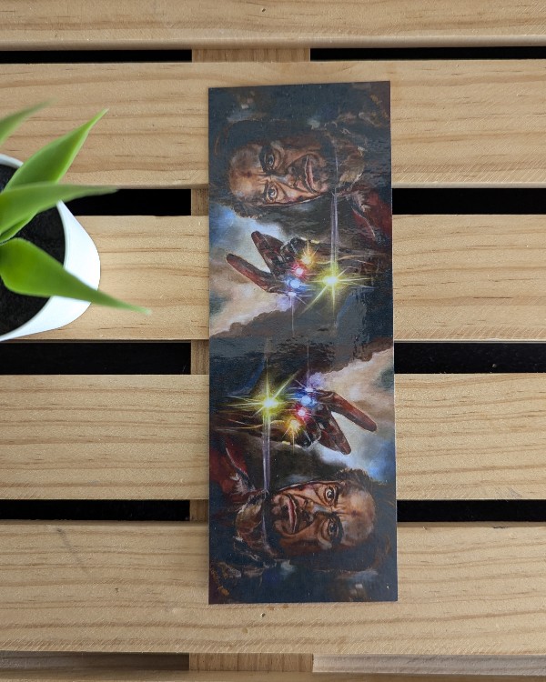 Marcapáginas ironman