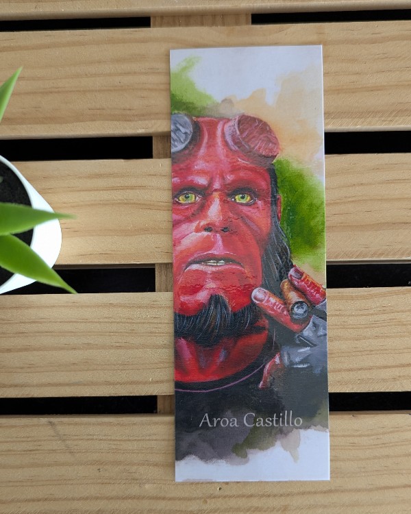 Marcapáginas hellboy