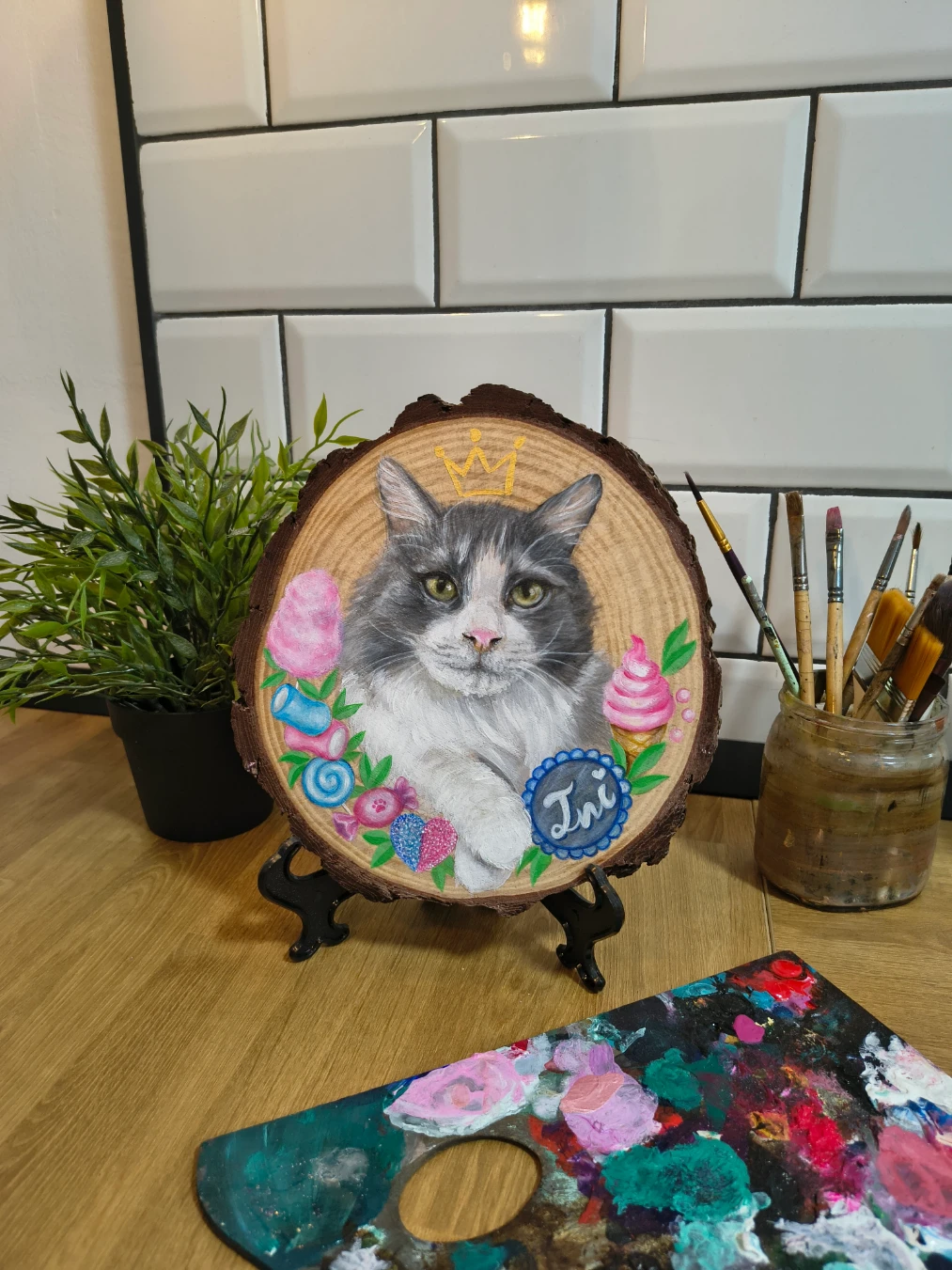 Retrato Personalizado de Mascotas - Imagen 9